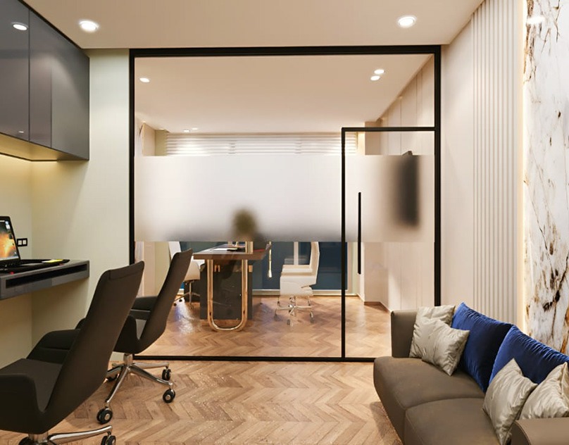 Classical theme villa interior 12