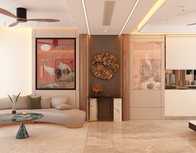 Classical theme villa interior 11